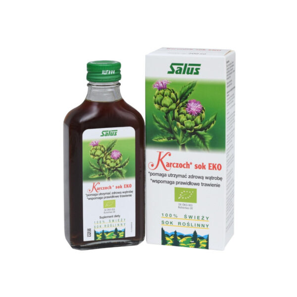 Karczoch sok EKO 200ml Salus