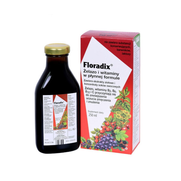 Floradix żelazo i witaminy 250ml