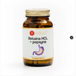 Betaina HCL + pepsyna - 90 kaps.