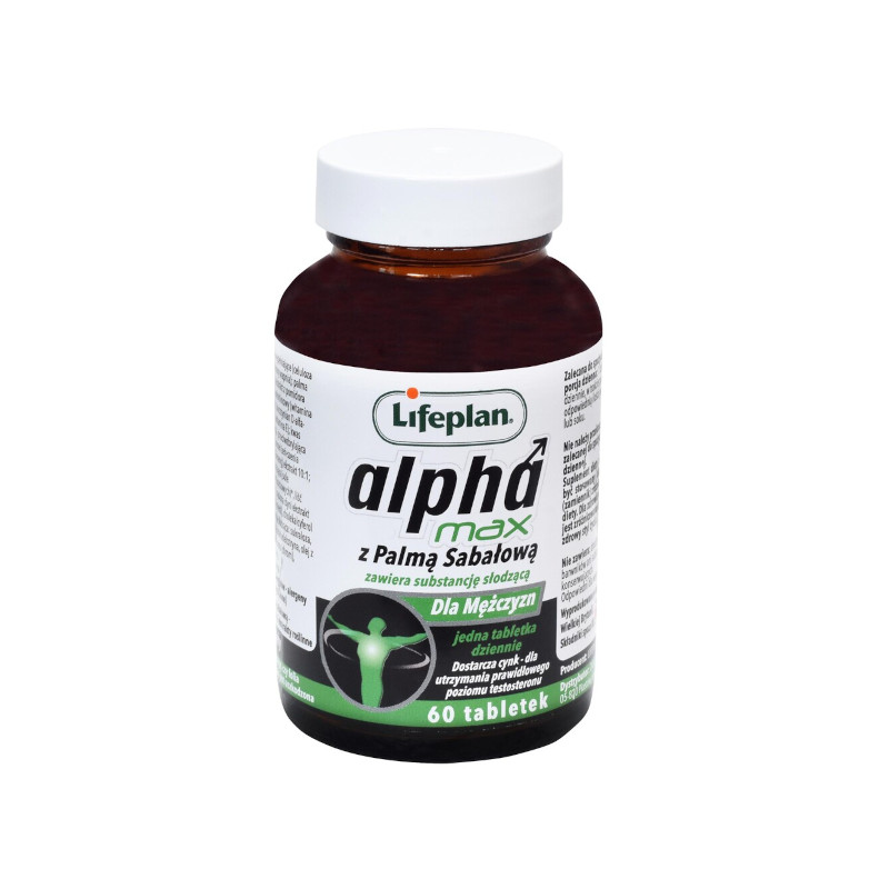 Alpha Max z Palmą Sabałową 60tabl. LIFEPLAN Alpha Max z Palmą Sabałową 60tabl. LIFEPLAN
