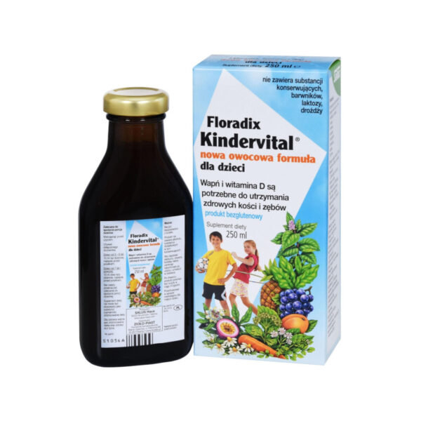 FLORADIX Kindervital nowa owocowa formuła 250ml