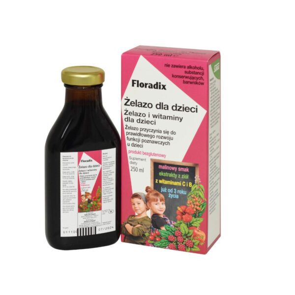 FLORADIX ŻELAZO I WITAMINY DLA DZIECI