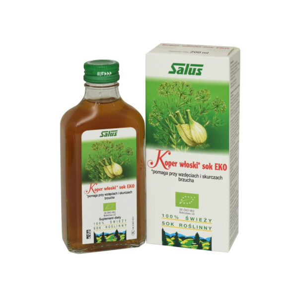 Koper włoski sok EKO 200ml Salus
