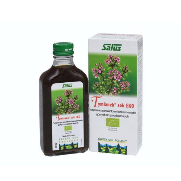TYMIANEK sok z tymianku EKO 200ml Salus