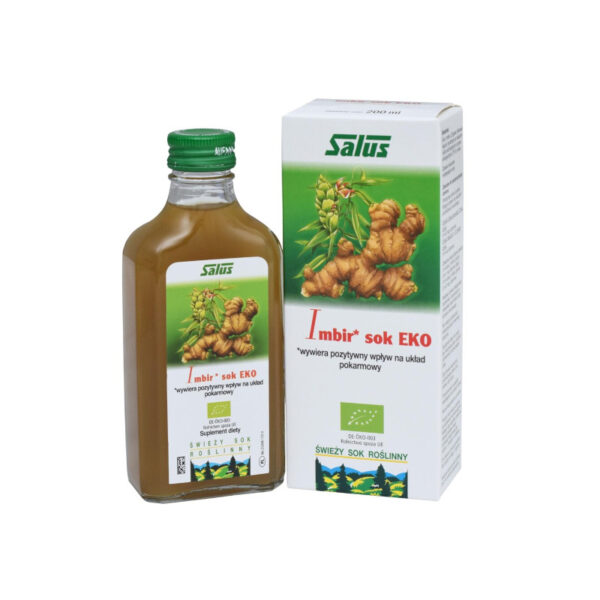 IMBIR SOK EKO 200 ml SALUS