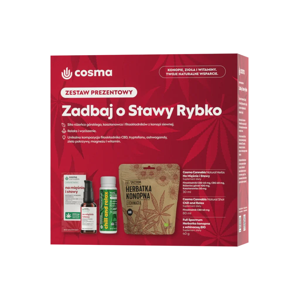 Zestaw prezentowy Zadbaj o Stawy Rybko
