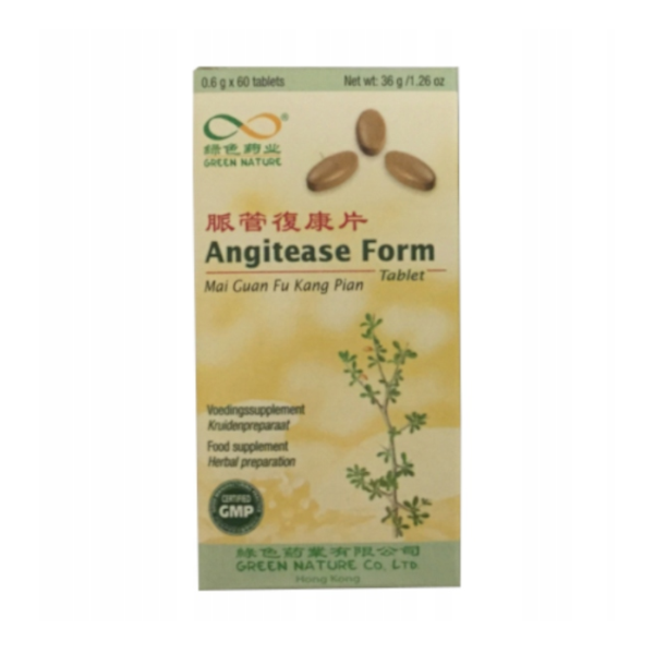 Angitease Form, Mai Guan Fu Kang Pian, 60 tabl. - Green Nature