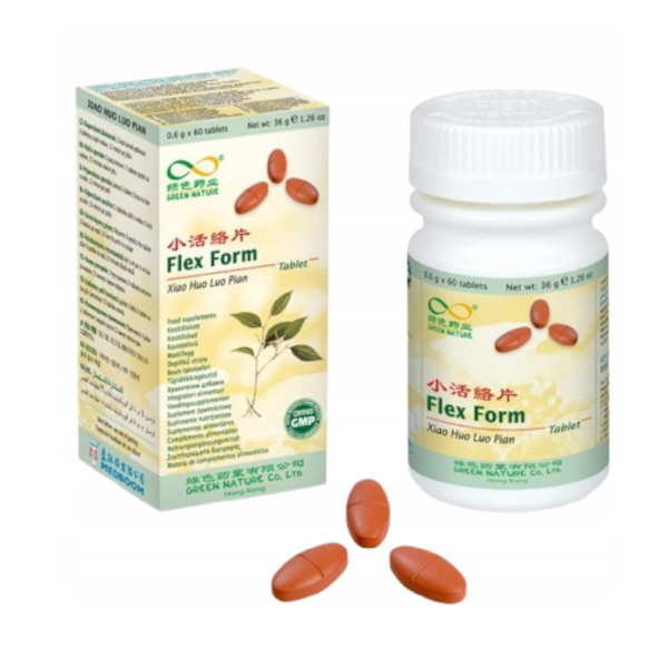 Flex Form, Xiaom Huo Luo Pian, 60 tabletek - Green Nature