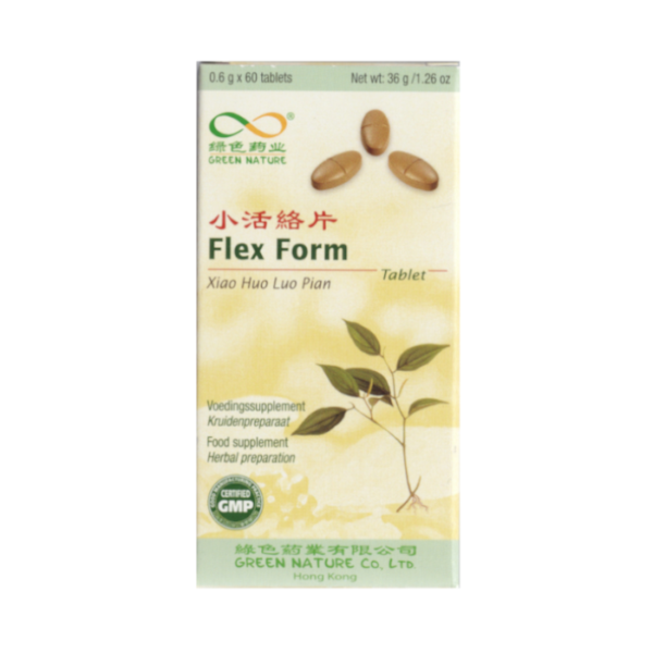 Flex Form, Xiaom Huo Luo Pian, 60 tabletek - Green Nature