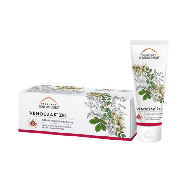 Venoczar Żel naturalna ulga dla nóg 75 g