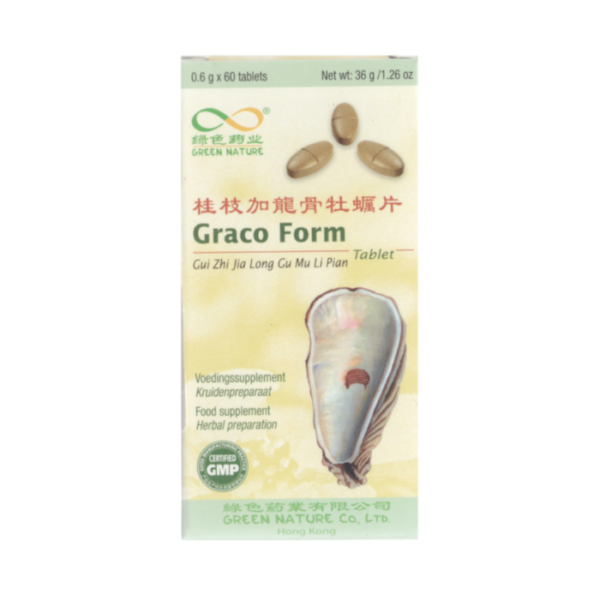 Graco Form, Gui Yhi Jia Long Gu Mu Li Pian - 60 tabletek Green Nature