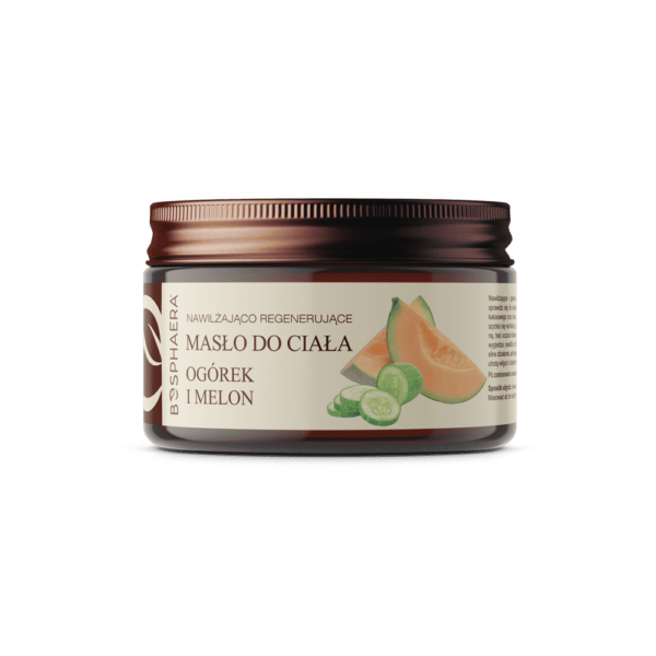 Nawilżająco regenerujące masło do ciała ogórek i melon 200g Bosphaera