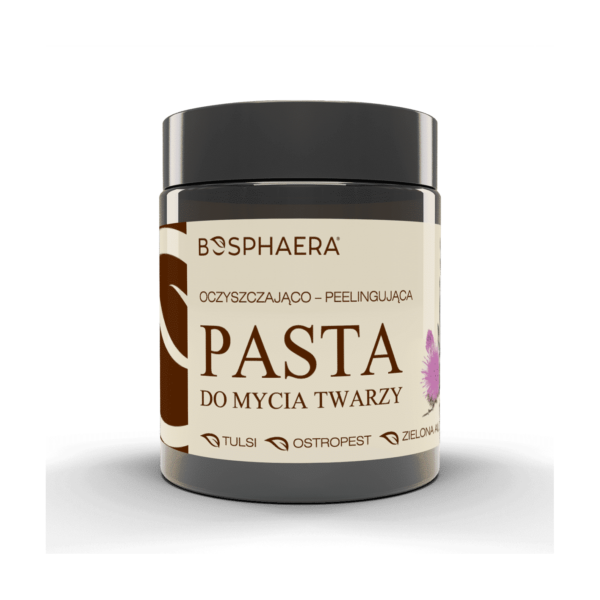 Oczyszczająco – peelingująca pasta do mycia twarzy bosphaera