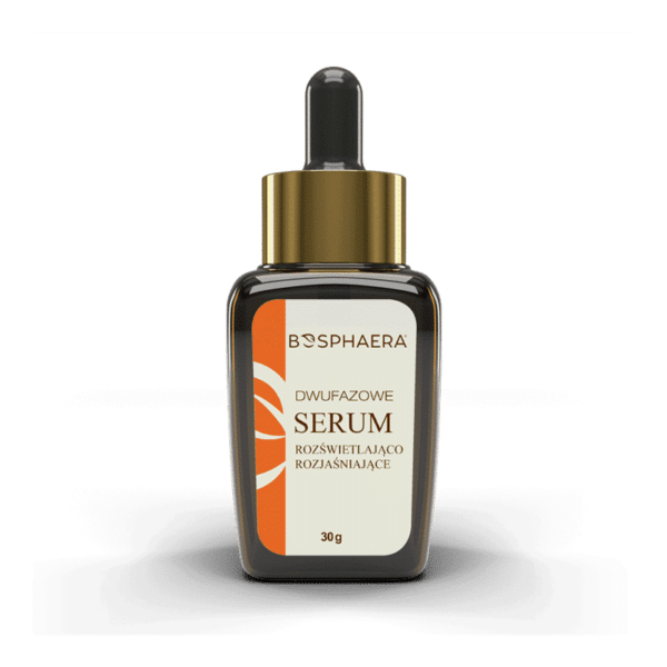 Dwufazowe serum rozświetlająco – rozjaśniające