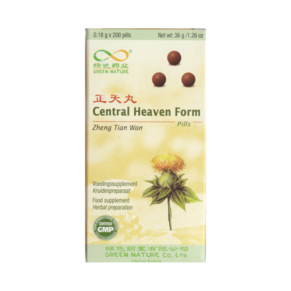 Central Heaven Form, Zhen Tian Wan 200 drażetek - Green Nature