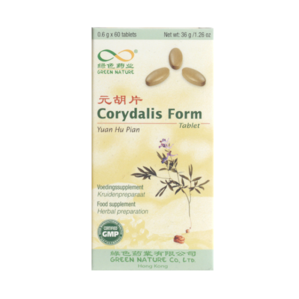Corydalis Form, Yuan Hu Pian 60 tabletek - Green Nature