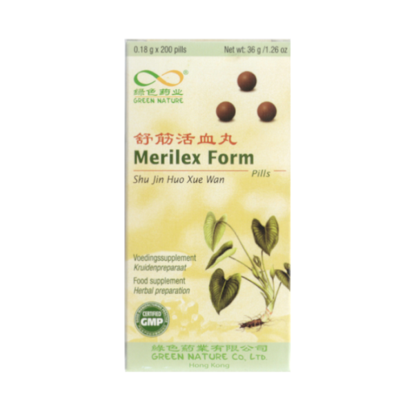 Merilex Form, Shu Jin Huo Xue Wan 200 drażetek - Green Nature