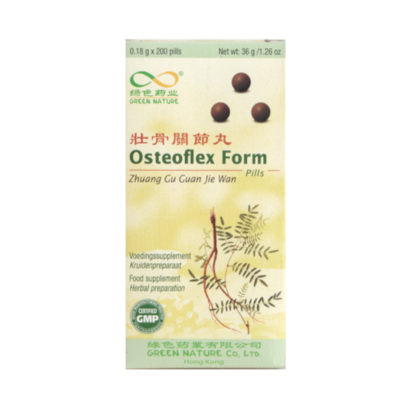 Osteoflex Form, Zhuang Gu Guan Jie Wan 200 drażetek - Green Nature