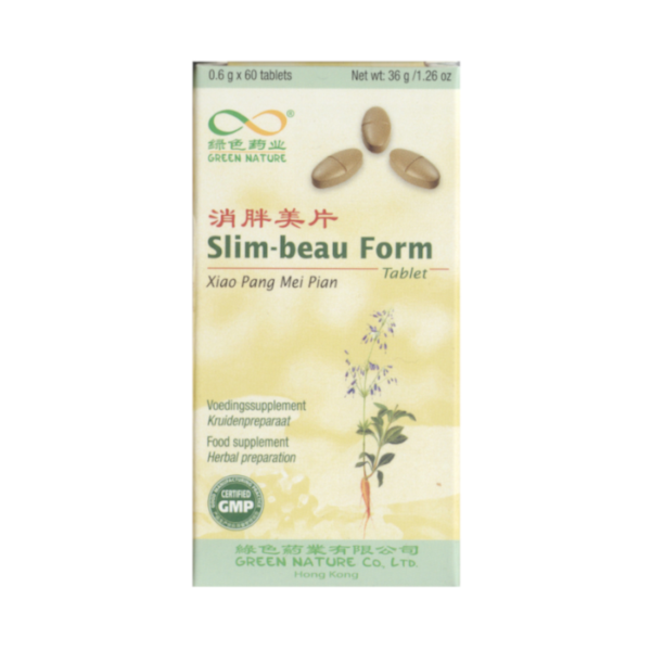 Slim-beau Form, Xiao Pang Mei Pian 60 tabletek - Green Nature