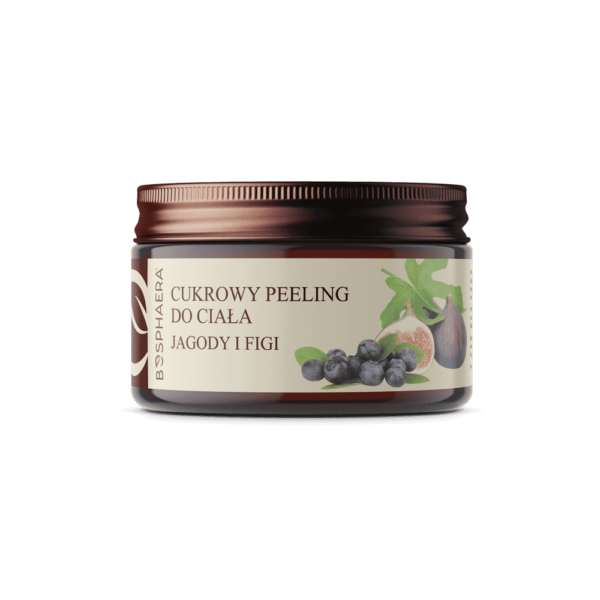 Cukrowy peeling do ciała jagody i figi 200g Bosphaera