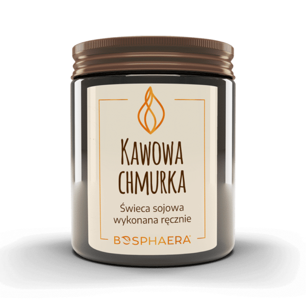 Sojowa świeca zapachowa Kawowa chmurka 190g Bosphaera