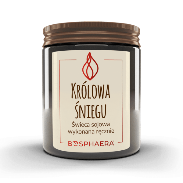 Sojowa świeca zapachowa Królowa Śniegu 190g Bosphaera