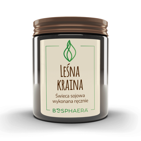 Sojowa świeca zapachowa Leśna Kraina 190g Bosphaera