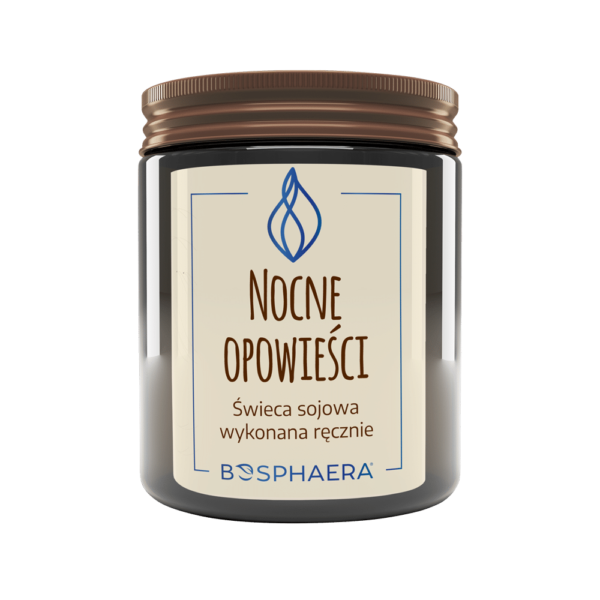 Sojowa świeca zapachowa Nocne Opowieści 190g Bosphaera