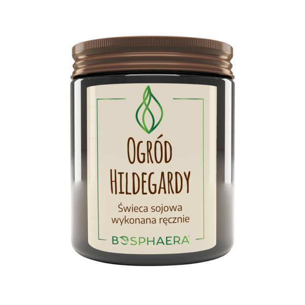 Sojowa świeca zapachowa Ogród Hildegardy 190g Bosphaera