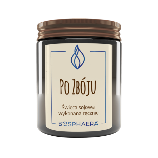 Sojowa świeca zapachowa Po Zbóju 190g Bosphaera
