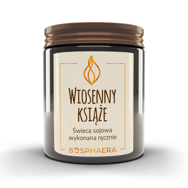 Sojowa świeca zapachowa Wiosenny książę 190g Bosphaera