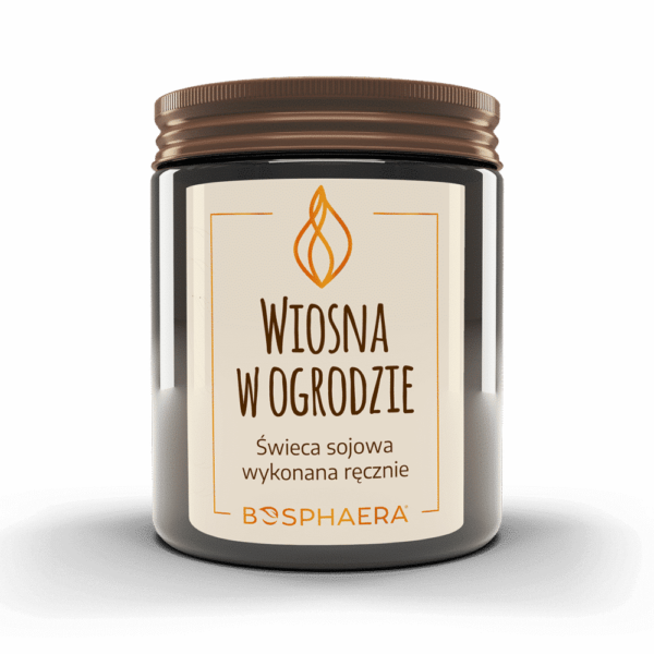 Sojowa świeca zapachowa Wiosna w ogrodzie 190g Bosphaera