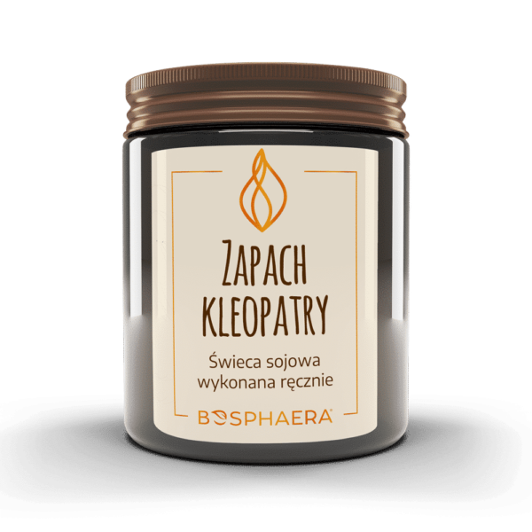 Sojowa świeca zapachowa Zapach Kleopatry 190g Bosphaera