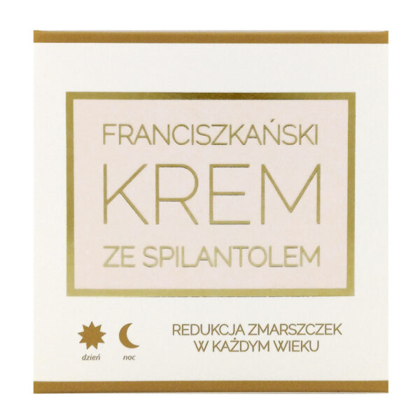 Franciszkański KREM ZE SPILANTOLEM - redukcja zmarszczek