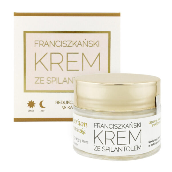 Franciszkański KREM ZE SPILANTOLEM - redukcja zmarszczek