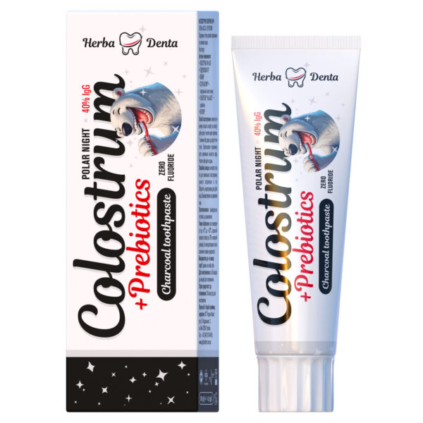 Pasta do zębów bez fluoru COLOSTRUM YOGURTENE® Szałwia Polarny Lód 100g