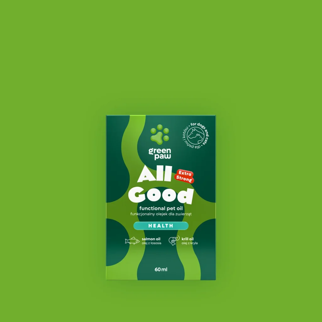 All Good Terapeutyczne krople z krylem dla zwierząt o bardzo mocnym działaniu 60ml