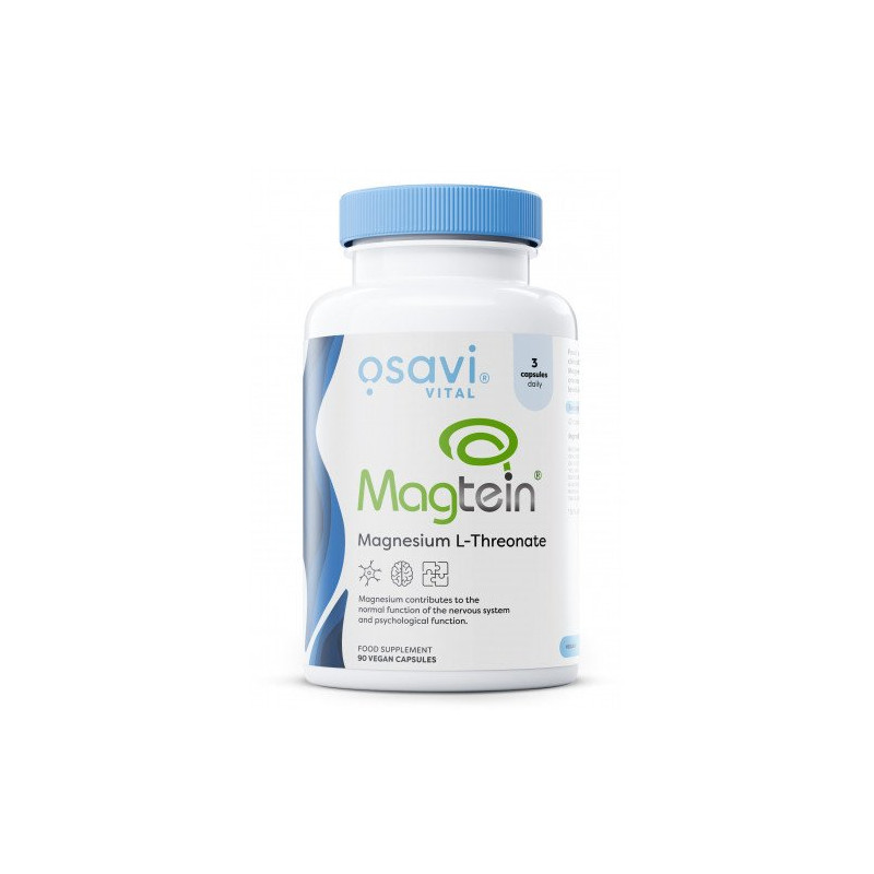 Osavi Vital Magtein L-treonian magnezu, 90 kaps. Osavi Vital Magtein L-treonian magnezu, 90 kaps.