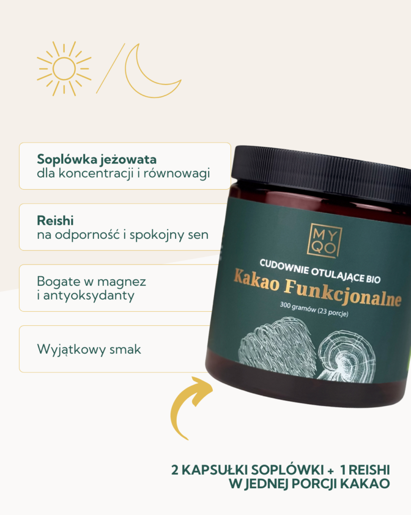 Cudownie otulające BIO Kakao Funkcjonalne