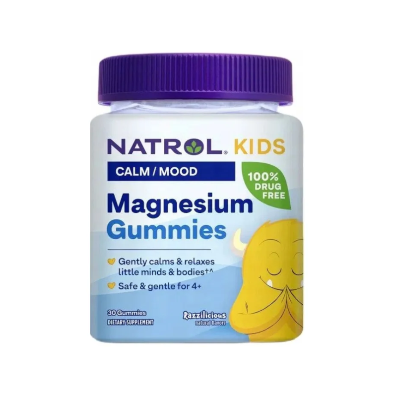 Kids Magnesium Gummies Magnez dla dzieci 30 żelek Natrol – Sklep ovito