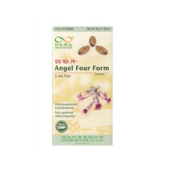 Angel Four Form Si Wu Pian 60tabl. Green Nature