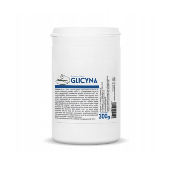 Glicyna 300g aminokwas Herbapol proszek