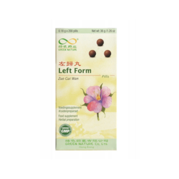 Left Form Zuo Gui Wan 200 drażetek Green Nature