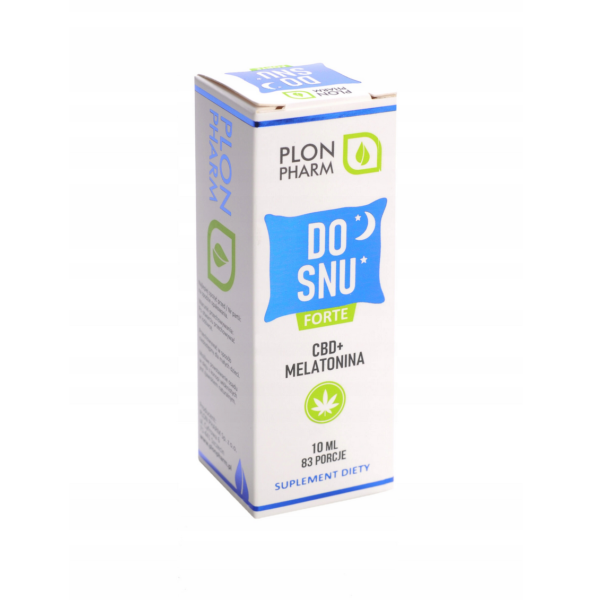 PlonPharm Do snu forte olej CBD Melatonina 10 ml