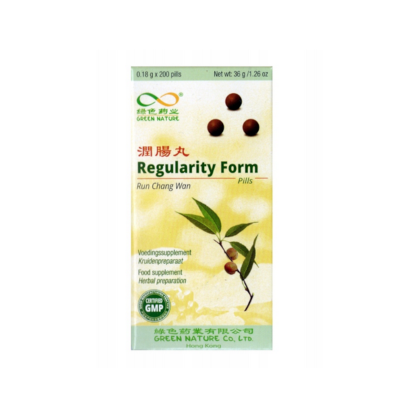REGULARITY FORM Run Chang Wan 200 drażetek Green Nature