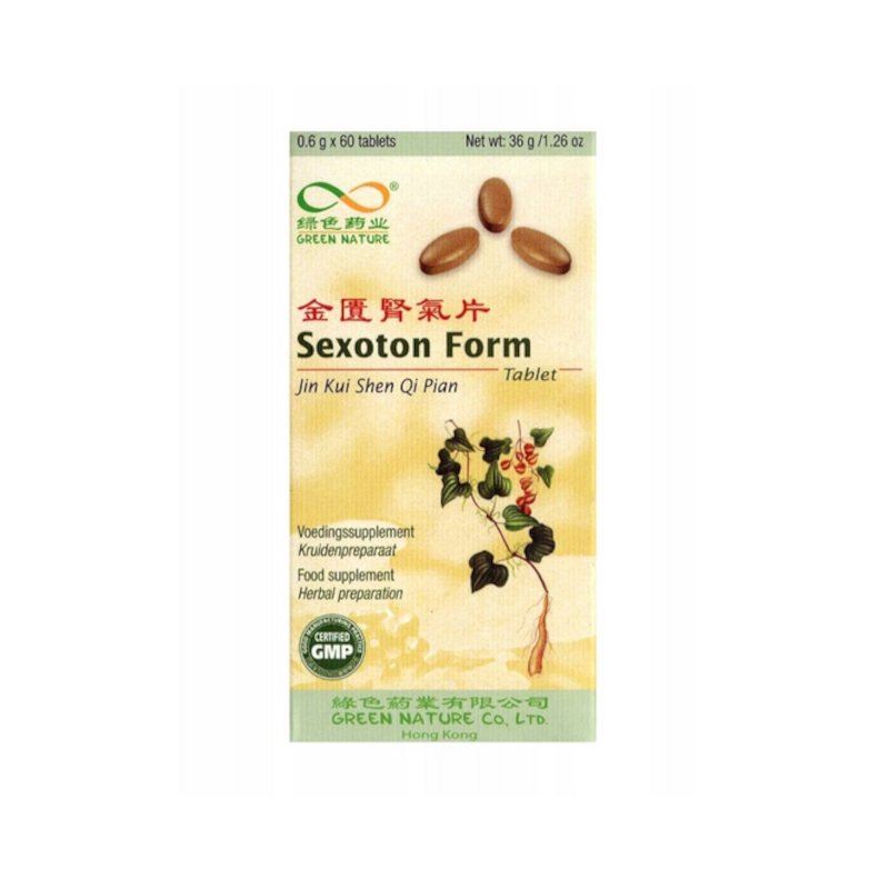 Sexoton Form Jin Kui Shen Qi Pian 60tabl. Green Nature