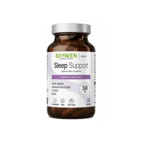 Sleep Support ZIOŁOWE WSPARCIE SNU 60kaps. Biowen