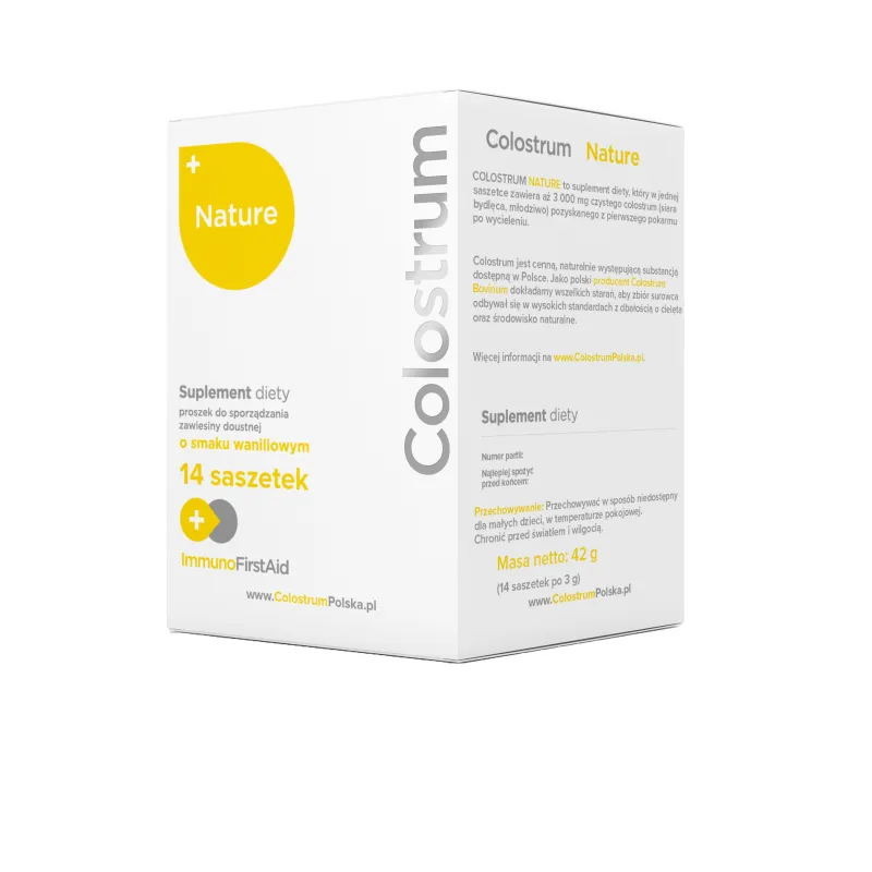 Colostrum NATURE kartonik 14szt Colostrum Polska