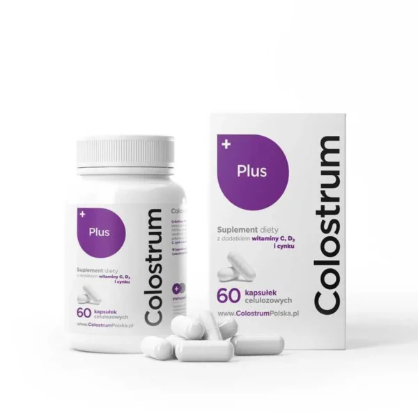 Colostrum PLUS 60kaps. Colostrum Polska