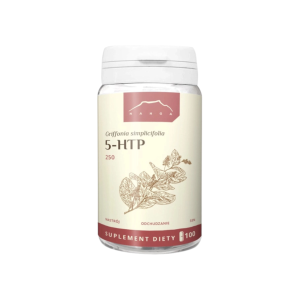 5-HTP Griffonia ekstrakt 250mg 100kaps. Nanga